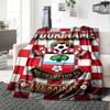 Name Custom Southampton Fc Print Flannel Blanket High Quality Warm Comfortable Cover for All Seasons Perfect for Gifts Home Decor