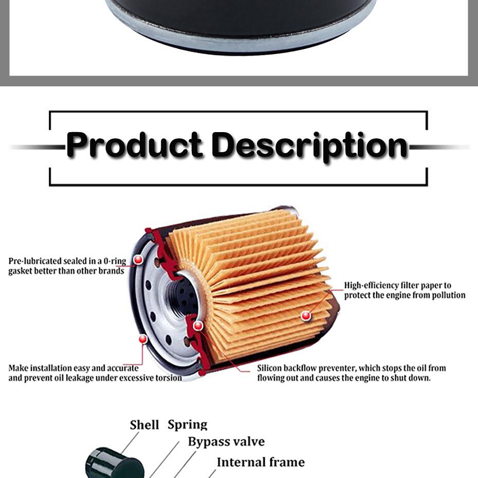 Oil Filter For BMW K1200LT K100LT K100RS K100RT K75C K75S K75T K1100RS K75RT K1100LT R1100GS R1100RS Engine Bike Motorcycle