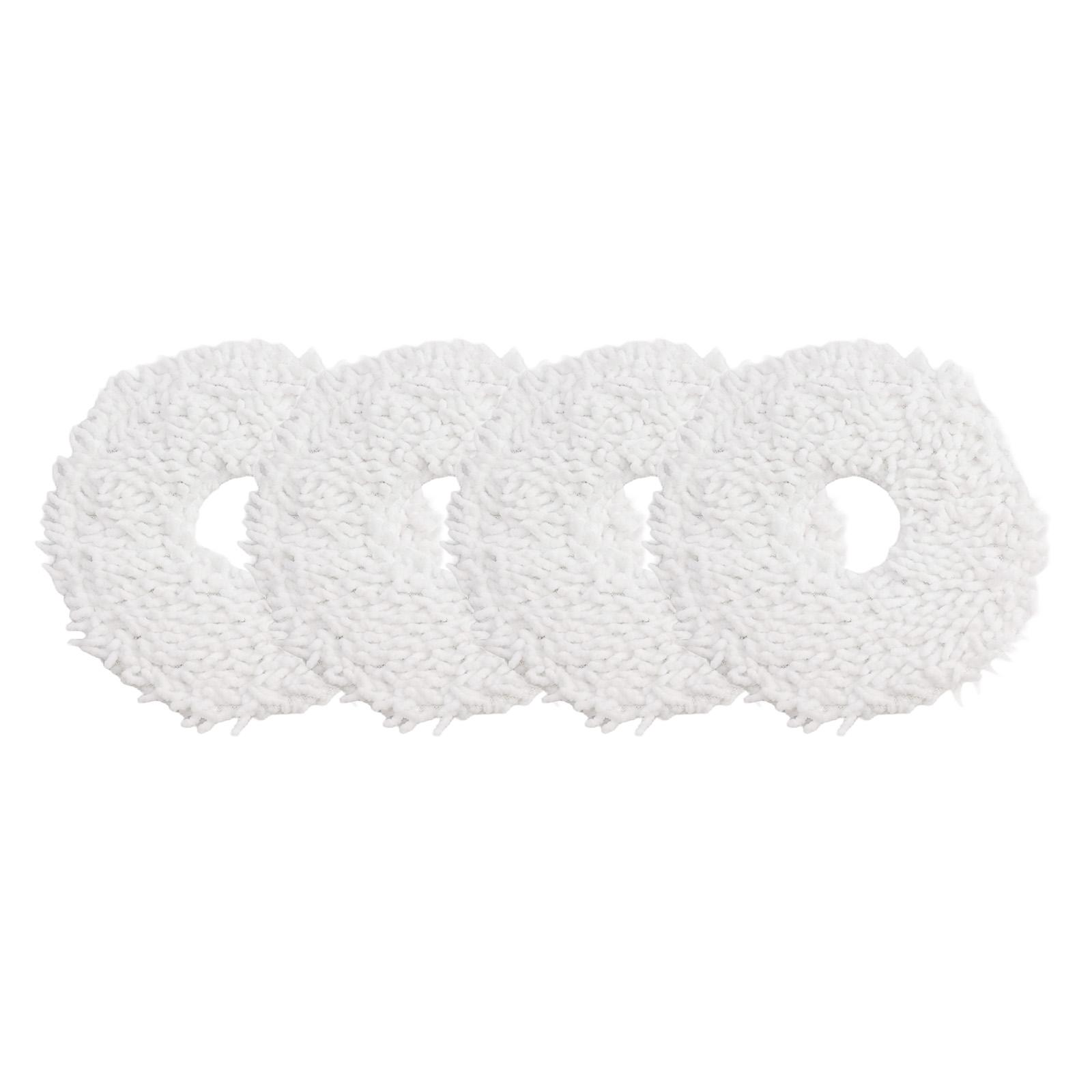 

For Obode P8 Robot Vacuum Cleaner Mop Cloth Replacement 4 Pack Microfiber Cleaning Pads for Hard Floor Surfaces
