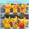 Pvc Pokmon Pikachu Action Figure Model Desktop Decor For Collectors Fans Gift