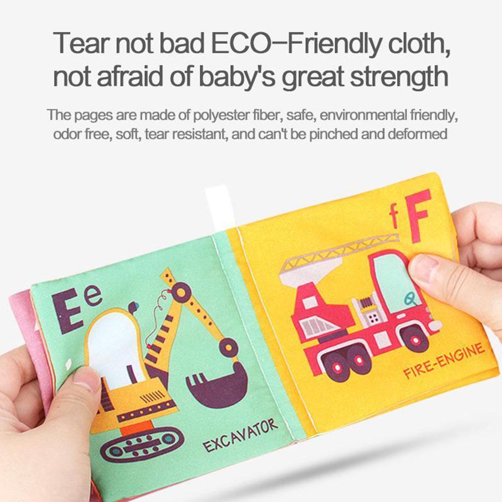 Baby Cognitive Cloth Book 6pcs Sets