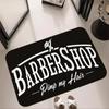 Doormats Rugs Foot Carpets Barber Shop Entrance Doormat Bathroom Rug Floor Mats Carpet Anti Slip Mat Home Kitchen Hallway Decor