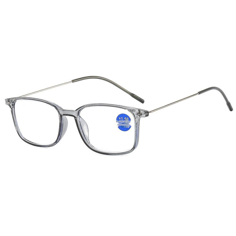 Ultra-light Blue Light Blocking Cat-Eye Reading Glasses for Men & Women, HD Resin Frame, Lightweight & Fashionable.