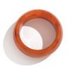 Transparent Transparent Hand Ring Smudging Design Wide Bracelet Acrylic Bangle  Women's Jewelry