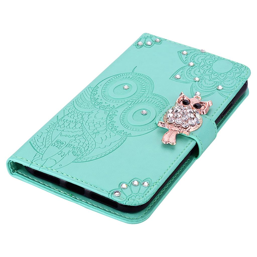 For Xiaomi Redmi Note 13 Pro+ 5G Case Wallet Leather Cover Rhinestone Decor