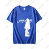 Short Sleeve Top Harajuku Cartoon Graphic Print Casual Hip Hop Unisex Clothes Y2K Cotton Tshirt High Street Loose ONeck Fashion
