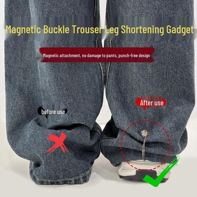Magnetic Buckle T-Shirt Hem Adjuster Clip - No-Sew, Invisible & Secure