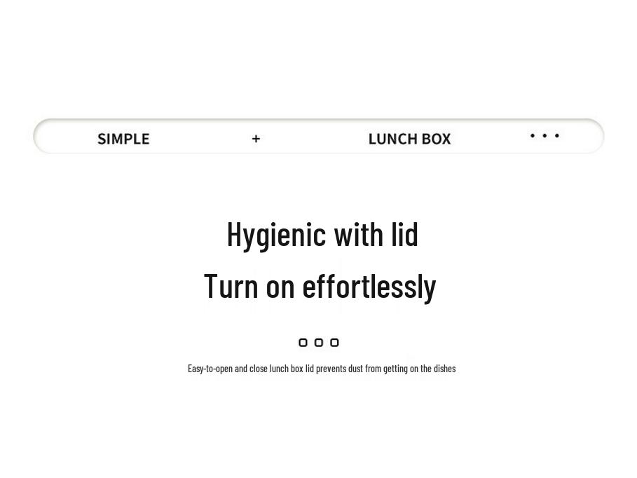 Portable Microwave-Ready Bento Box with Compartments for Students - Fresh-Keeping Salad & Snack Container