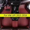 Car Floor Mats For Volkswagen VW UP! UP 2015 2016 Carpets Interior Accessories Auto Parts  Covers Pedals Foot Pads Rugs