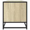 TV Stand in Sonoma Oak Finish 180 x 40 x 46 cm Engineered Wood