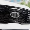 Car Sticker Brenthon Three Claw Logo Front Grille Hood Emblem Rear Trunk Badge For Stinger Sorento Sportage K3 K5 Elantra I30