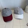 New Style, Striped Embroidered Baseball Cap, Female, Small Face, Hat, Casual Sun Shading Duckbill Cap, Male Instagram Trend