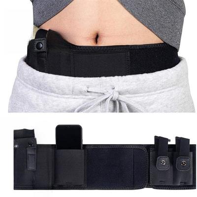45-55in Tactical Conceal Carry Belly Band Holster Waist Belt Holster For Pistol