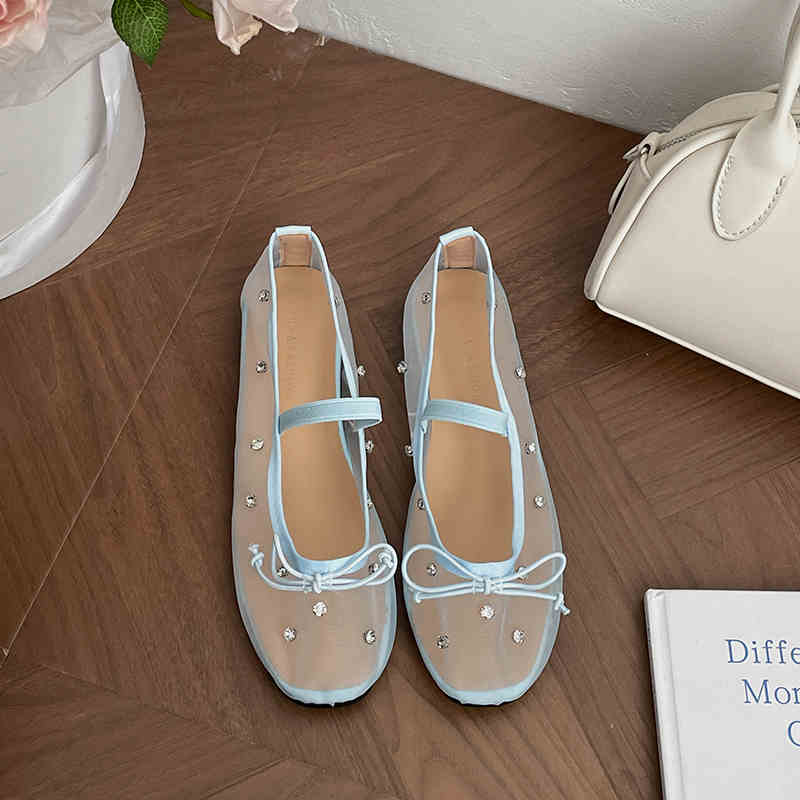 

Summer Design Style Breathable Flat Sandals Women Comfort Casual Outdoors Soft Sole Ladies Ballet Shoes 35 небесно-голубой