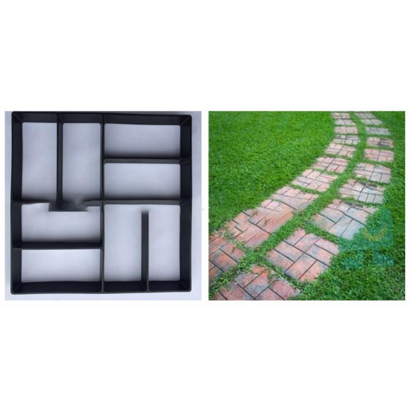 Concrete Molds Garden Floor Diy Paving Mould Home Garden Path Maker