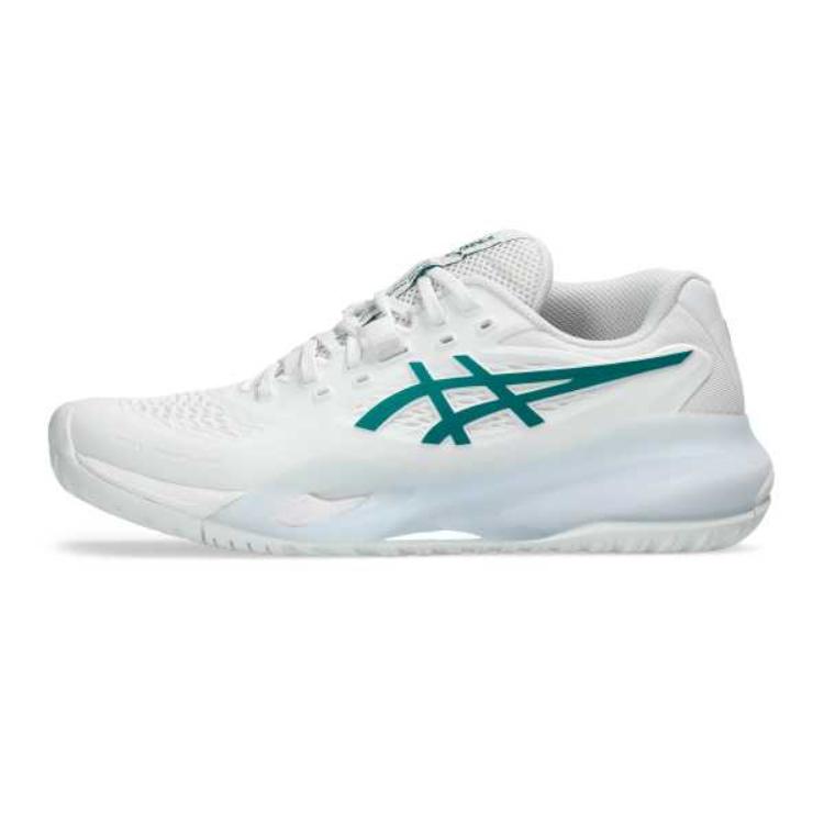 Asics  Gel Resolution X White Pitch Green Women Sneakers 1042A279-103
