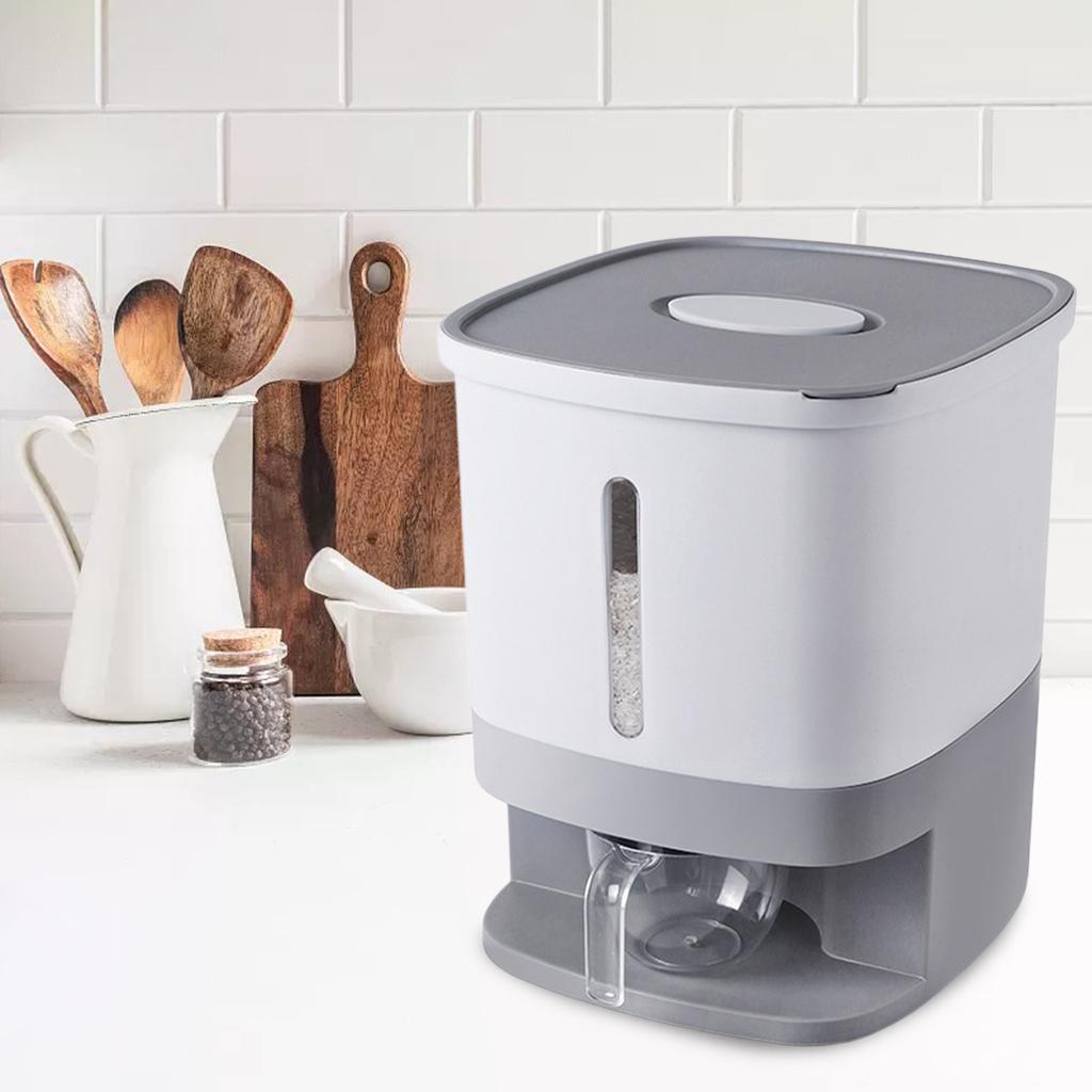 Rice Container Large Multipurpose Storage Tank Cylinder for Dry Food Machine ,
