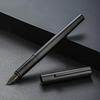 Black Silver Fountain Pen Stainless Steel Calligraphy Pens Student Use Extra Fine Pen  Stationery