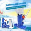 EU/US Standard Pool Vacuum Cleaning Kit Pool Cleaner Brush with Handle Disinfection Suction Head Filter for Swimming Pool