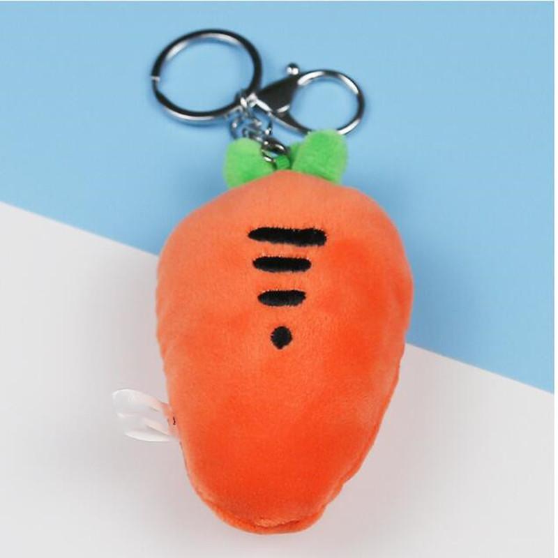 Plan de simulare Morcovi Jucării de plus Morcovi Moale Jucărie de umplut Parfum Mic Pandantiv Pentru Copii Cadou 10CM
