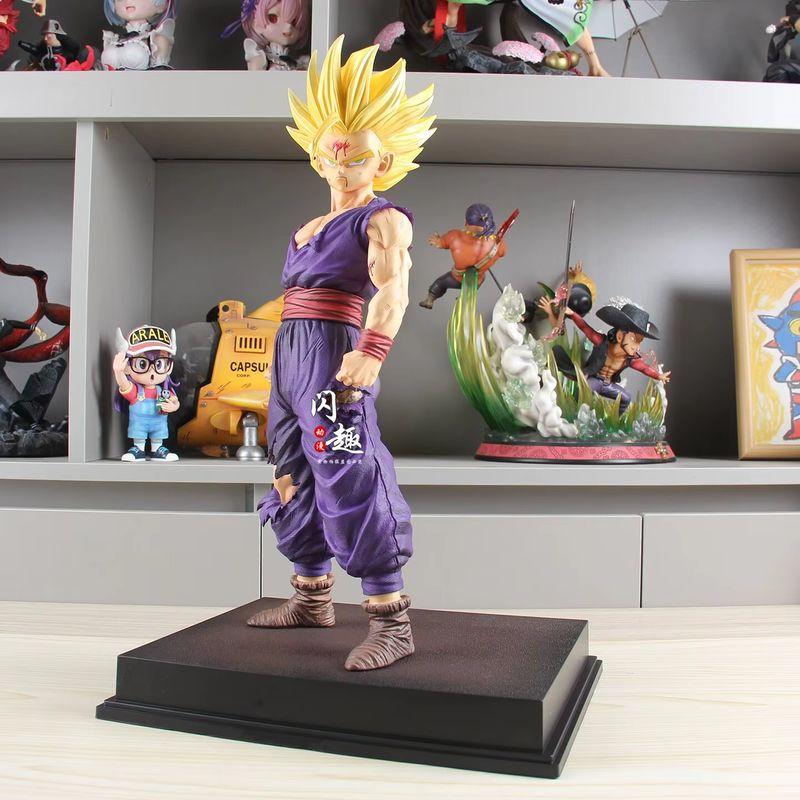 45Cm Anime Dragon Ball Figure Son Gohan Action Figures Gohan Figurine Pvc Doll Decoration Statue Collection Model Toys Gifts