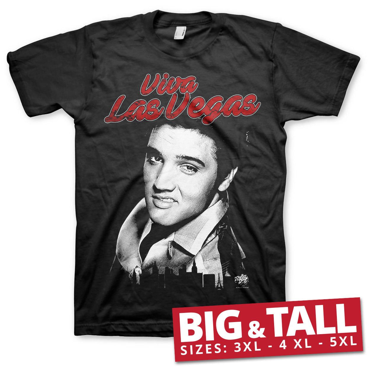 Licence Officielle Elvis PresleyViva Las Vegas Gros Grand 3XL 4XL 5XL Pull L