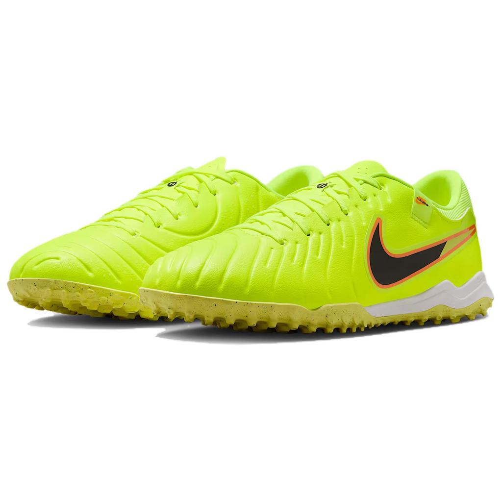 Nike Tiempo Legend 10 Academy Mid range TF Turf Natural Grass Pu Soccer Shoes Men's DV4342-701