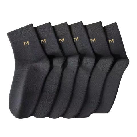 Men s Cotton Mid-Calf Socks with Odor Control - Wicking Breathable for Everyday Wear One Size