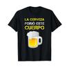 Beer Forged Body Funny Unisexs T Shirt Vintage Stretched Fashion Soft Versatile Breathable Homme Stylish