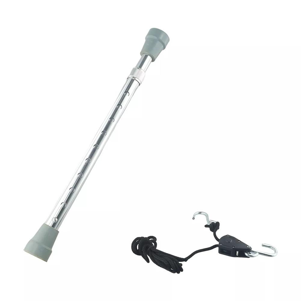 Aluminum Alloy Engine Hood Support Prop Rod Kit For Car And Truck Repair Parts Accessories 40.5-63.0cm