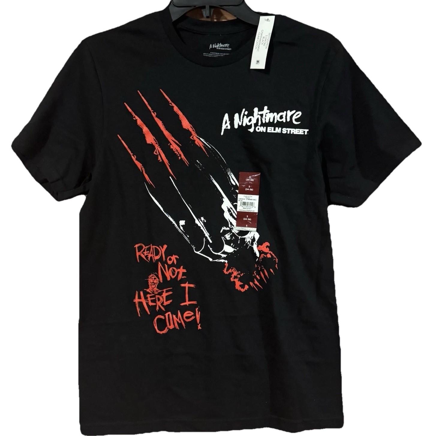 A Nightmare On Elm Street Freddy Krueger Shirt Ready Or Not Here I Come Small S Unisex T-Shirt XL