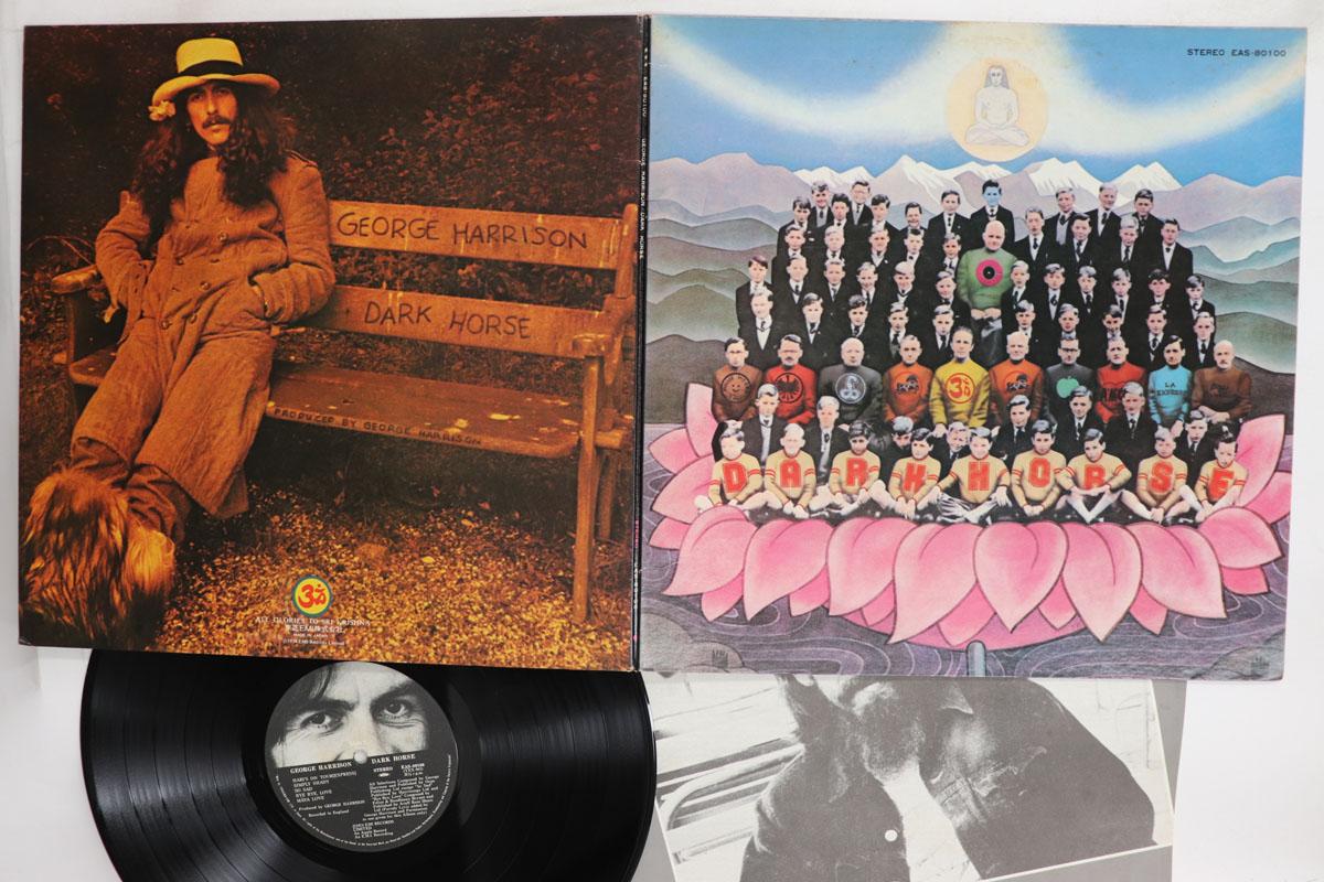 Виниловая пластинка GEORGE HARRISON  Dark Horse EAS80100 APPLE 1974 Япония Рок Б/у