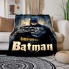 Batman Poster Wall Art DecorBlanket Flannel Throw Blanket for Sofa, Bed, Travel, Camping, Office