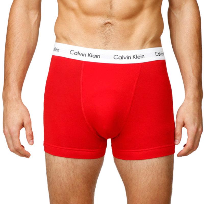 Calvin Klein Letter Mid-Rise Boxer Briefs 3-Pack Men Underwear Multiple-Colors U2662G-I03