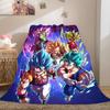 1PC DRAGON BALL  Print Flannel Blanket, High quality All Seasons, Home Decor, Warmth and Comfort, Perfect for Christmas Gifts