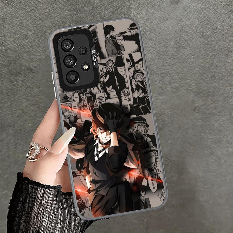 Bungo Stray Dogs Manga Soft Phone Case for Samsung A17 A16 A15 A14 A13 A57 A56 A55 A54 A53 A37 A36 A35 A34 A33 A26 A25 A24 A23 A