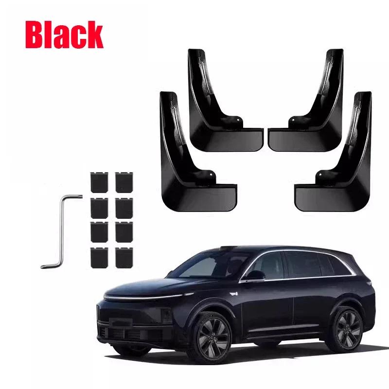 For Lixiang L6 Accessories 2024-2026 Li L6 4PCS Painted Front Mud Mudguard Splash Guard Rear Muds Fenders Wheels Car Accessories
