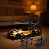 1:64 Alloy Car Rack Scene Set - Dual-layer Parking Garage Model with 3D Printed Assembly Components
