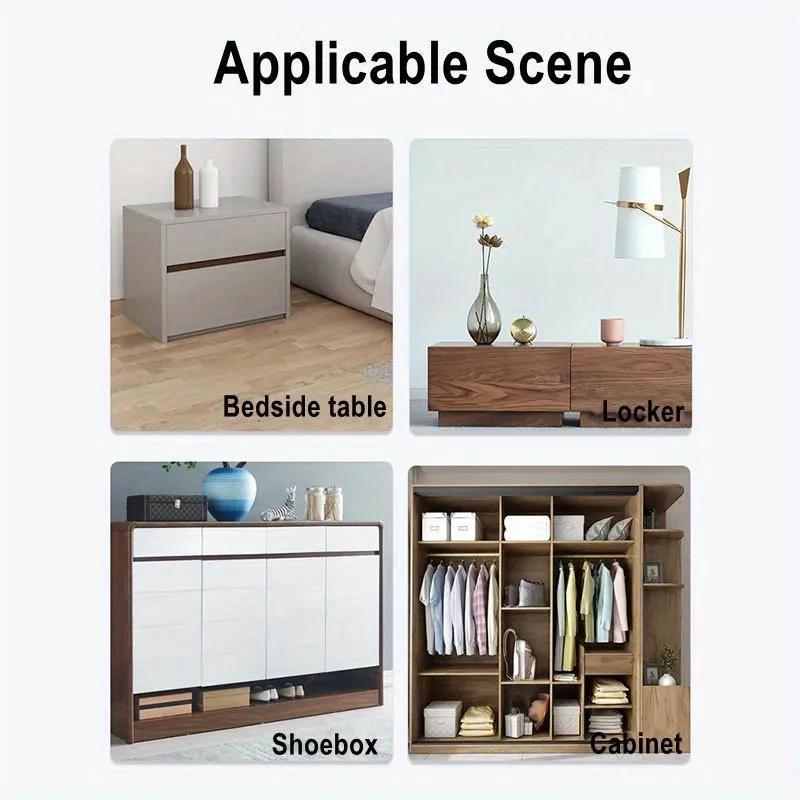 4Pcs/set Furniture Leveling Leg with Anti Slip Pad for Table Cabinet Adjustable Heavy Duty Leg Leveler Feet.