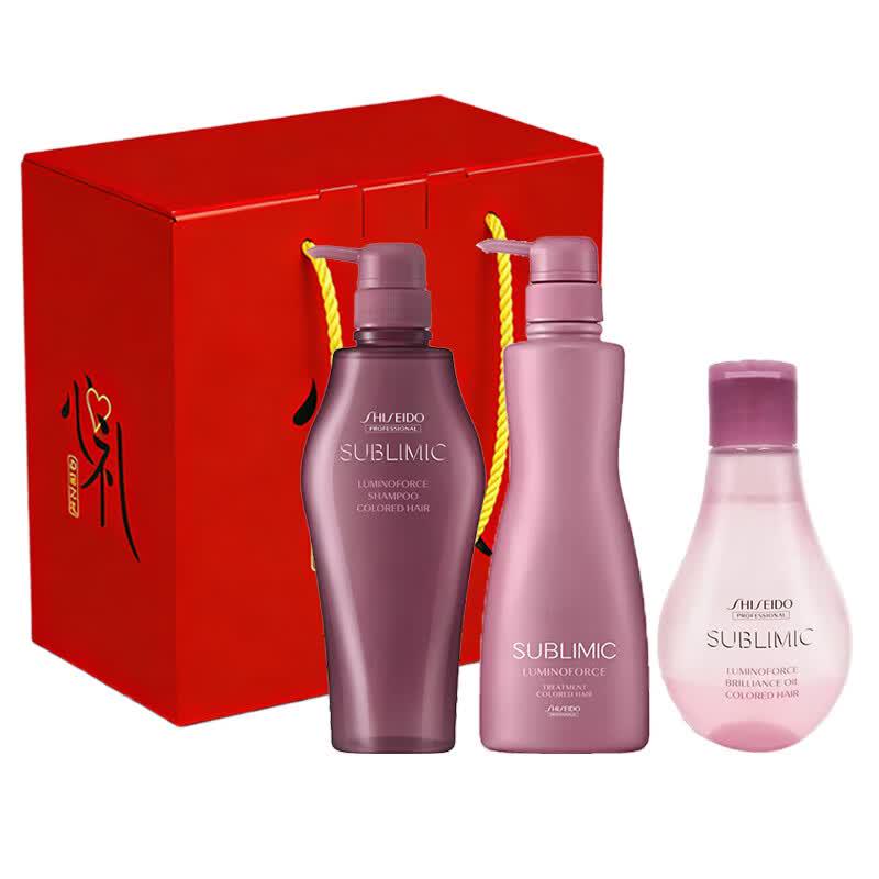 Shiseido Professional Sublimic Lumiere Regenerate Hair Care Set