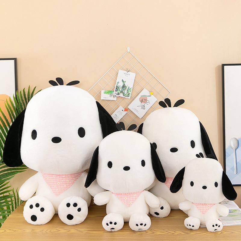 Pochacco Plush Toy With Short Pile Fabric For Girls Sleep Pillow Gift
