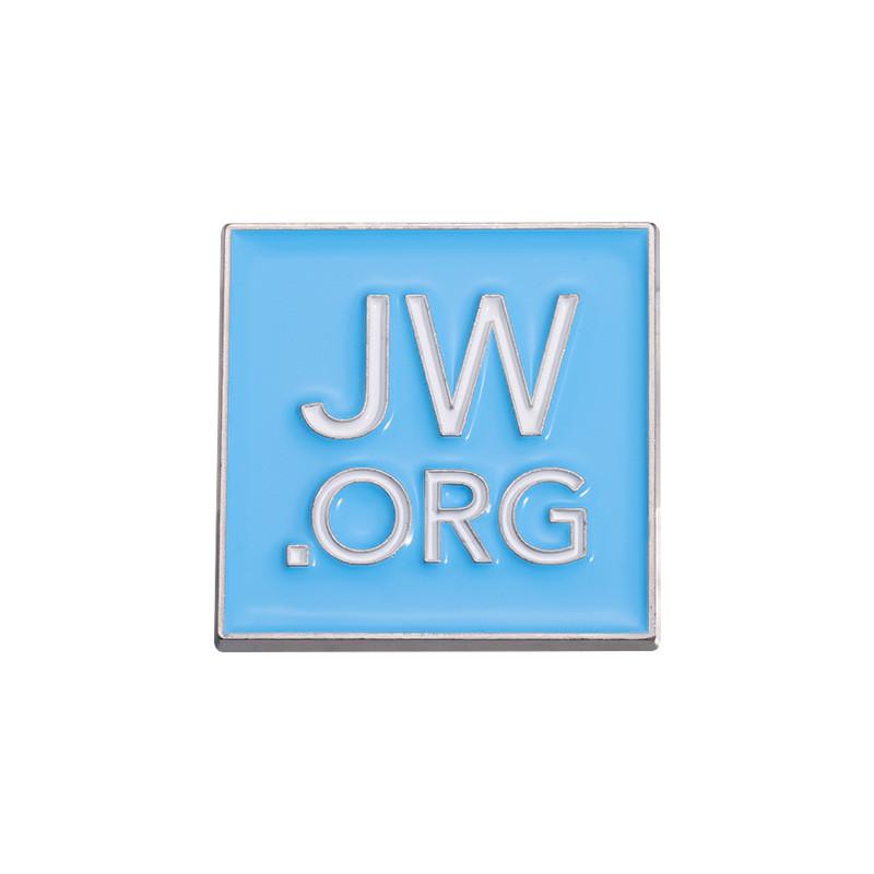 Versatile Geometric Jworg Enamel Badge In Multiple Colors Ideal For Fashion And Decoration