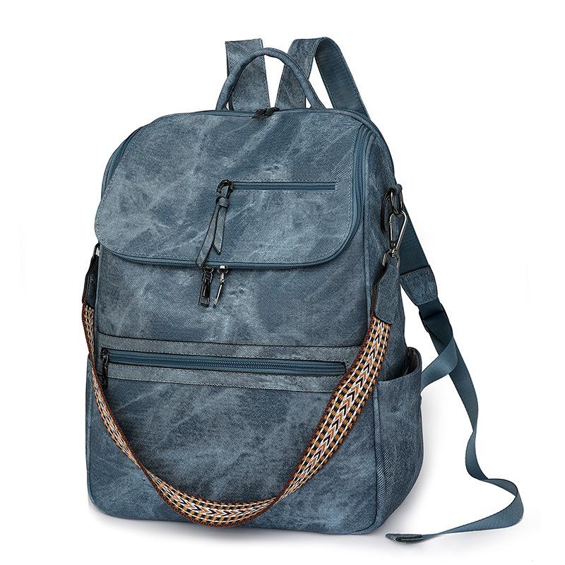 Chic British Style Retro Backpack: Spring 2025 Trend for College Students