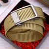 Men's Tactical Nylon Belt with High-Quality Alloy Buckle