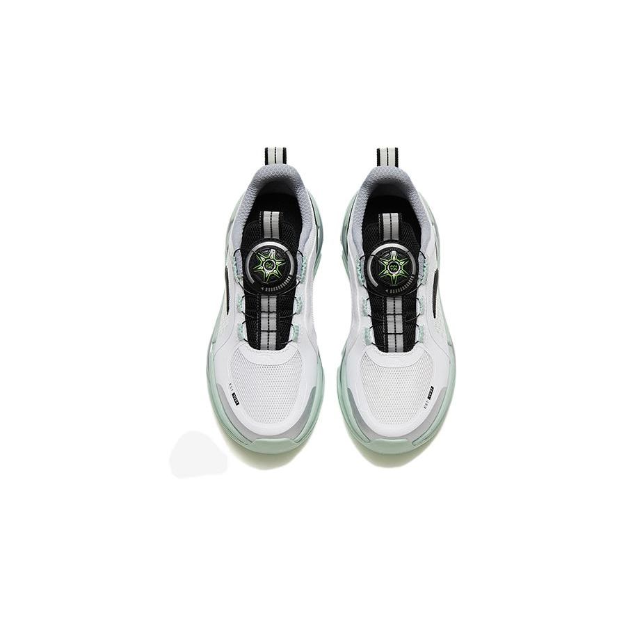 Anta Comfortable Versatile Shock Absorbing Durable Kids Casual Shoes Kids sneaker Green 312328804-2