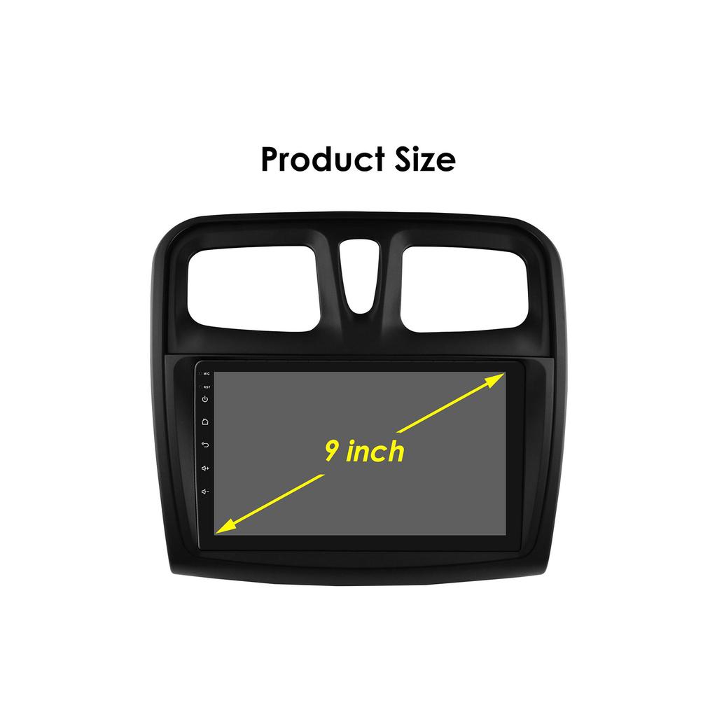 Hizpo Carplay 4G Android 13 Car Radio for Renault Logan 2 2014 - 2019 Sandero 2  Multimedia Video Player GPS 2din Autoradio 7862 Intelligent Screen