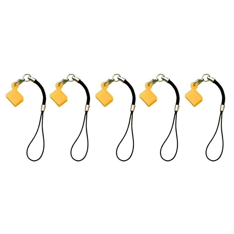 General Silicone Protections Sleeve for USB Drives with Hanging Rope Water & Dusts Resistant Flexible USB Stick Case