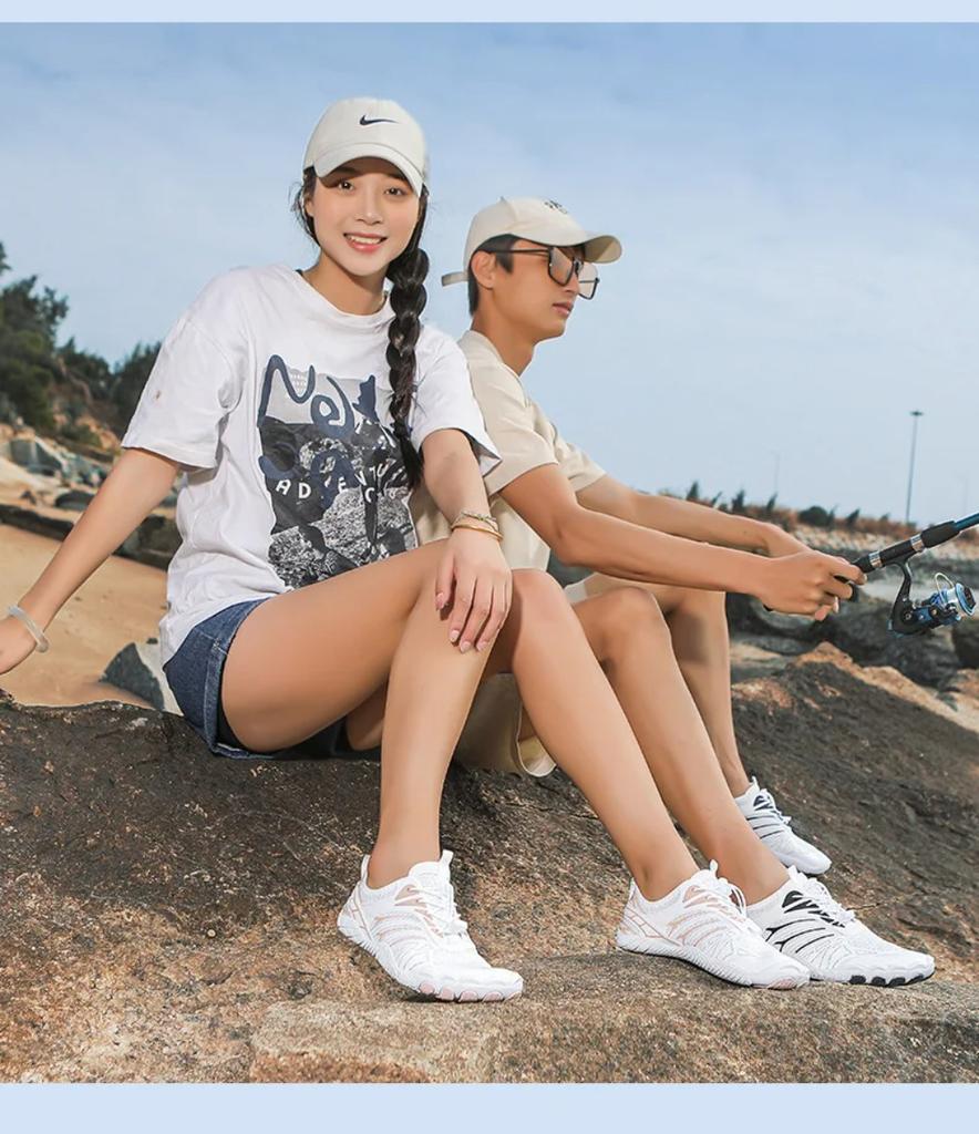 CEVABULE Couple Fitness Hiking Shoes Outdoor Creek Walking Shoes Beach Swimming Men's Women's Quick-drying Wading Shoes XT