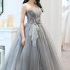 Stunning Temperament Annual Meeting Evening Dress Women's 1011 New Summer Banquet Socialite Art Examination Vocal Host Dress