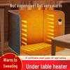 Tragbarer elektrischer Untertisch-Fuß- und Beinwärmer